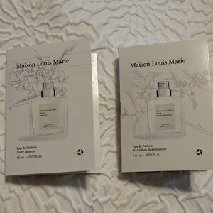 Maison Louis Marie Eau de Parfum Set  - No.12 Bousval/ No.4 Bois de Balincourt